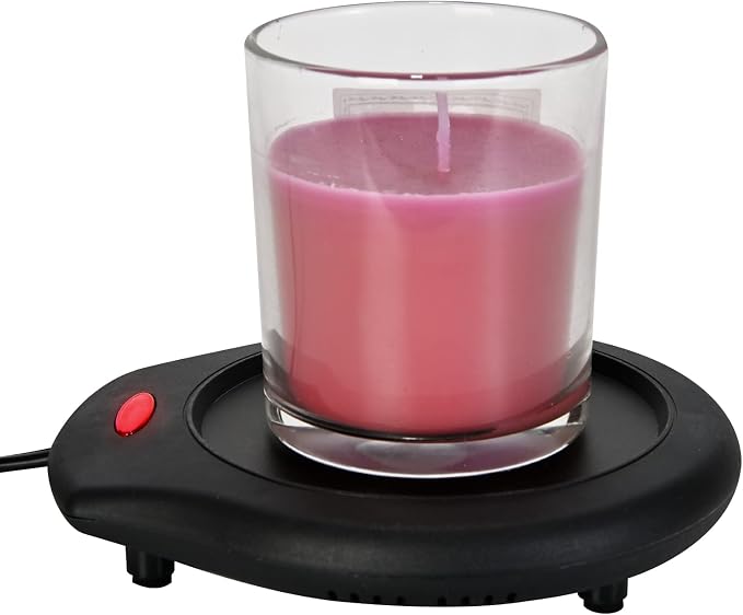 2Pcs Candle Warmer Plate and Mug Warmer for Large Jar, Safely Releases Scents Without a Flame, alternate product view 8