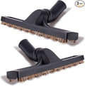 2Pcs Upgraded Vacuum Floor Brush Universal Vacuum Hardwood Brush 1 1/4 inches Durable Vacuums Hard Floor Brushes Multi Vacuum