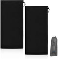 2PCS XBG340 Parts Accessory Storage Bag Compatible with Most Vacuum Model Accessories, 12.6 x 27.6 Inch Vacuum Accessory