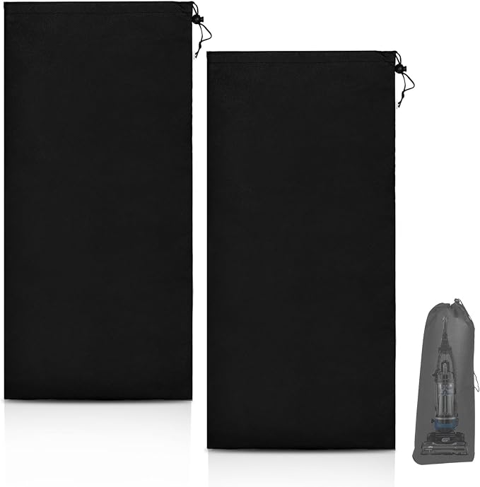 2PCS XBG340 Parts Accessory Storage Bag Compatible with Most Vacuum Model Accessories, 12.6 x 27.6 Inch Vacuum Accessory