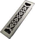 2x10 Inches Heavy Duty Walkable Floor Register Easy Adjust Air Supply Lever Floor Vents - Charlotte Design - Vent Cover for