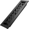 2x12 Inches Heavy Duty Walkable Floor Register Easy Adjust Air Supply Lever Floor Vents - Charlotte Design - Vent Cover for