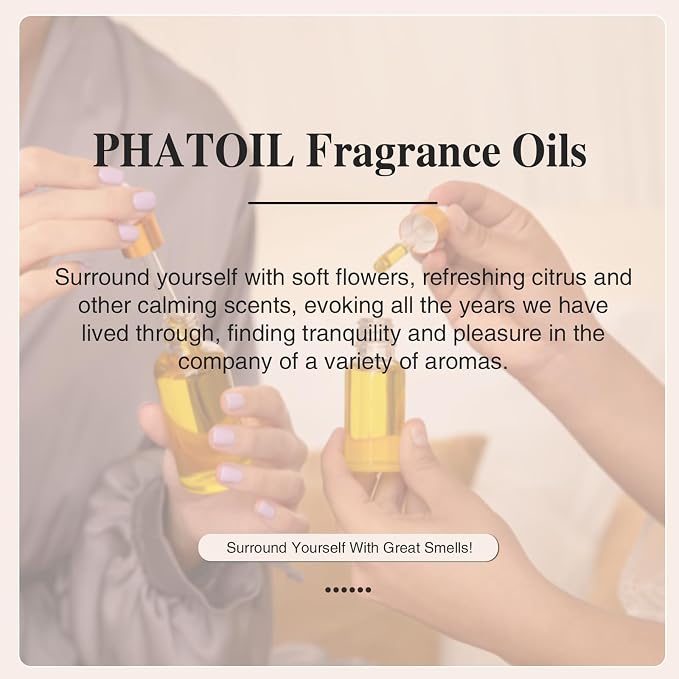 3.38FL.OZ Almond Vanilla Fragrance Oils for Aromatherapy, Essential Oils for Diffusers for Home, Perfect for Diffuser, Yoga