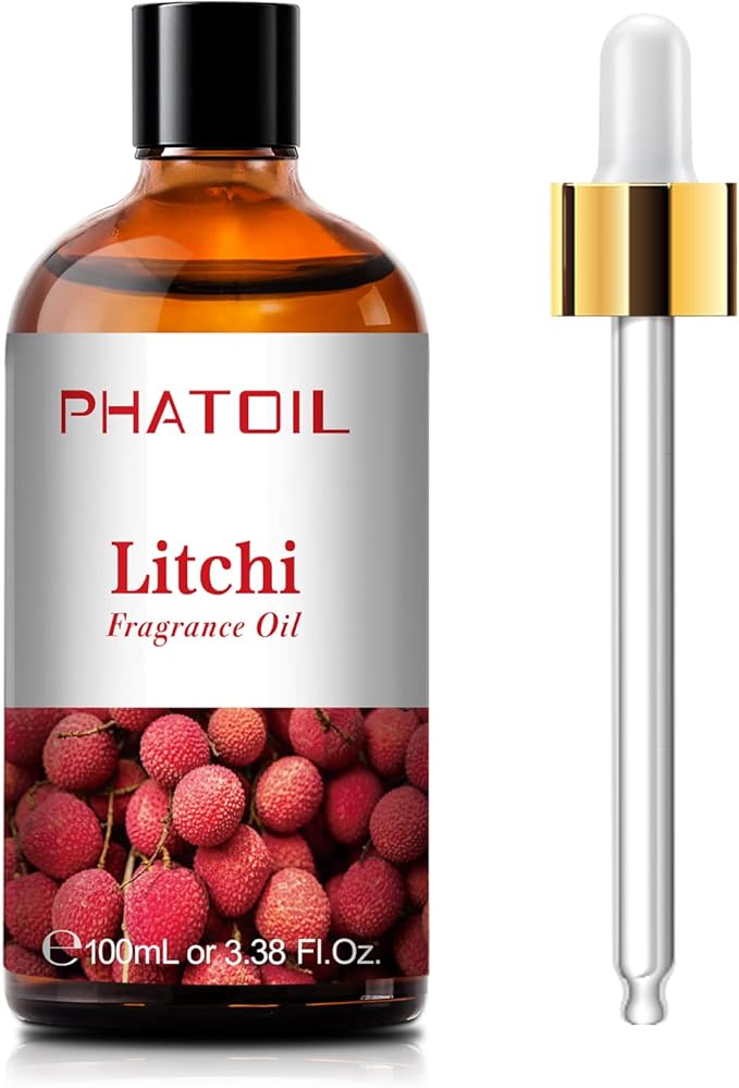3.38FL.OZ Litchi Fragrance Oils for Aromatherapy, Essential Oils for Diffusers for Home, Perfect for Diffuser, Yoga, product