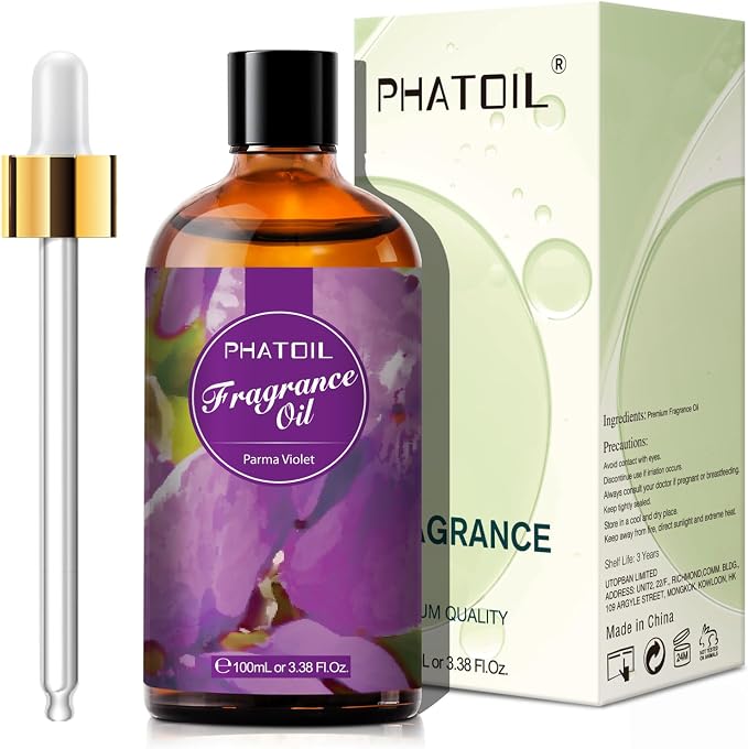 3.38FL.OZ Parma Violet Fragrance Oils for Aromatherapy, Essential Oils for Diffusers for Home, Perfect for Diffuser