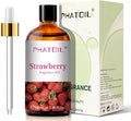 3.38FL.OZ Strawberry Fragrance Oils for Aromatherapy, Essential Oils for Diffusers for Home, Perfect for Diffuser, Yoga