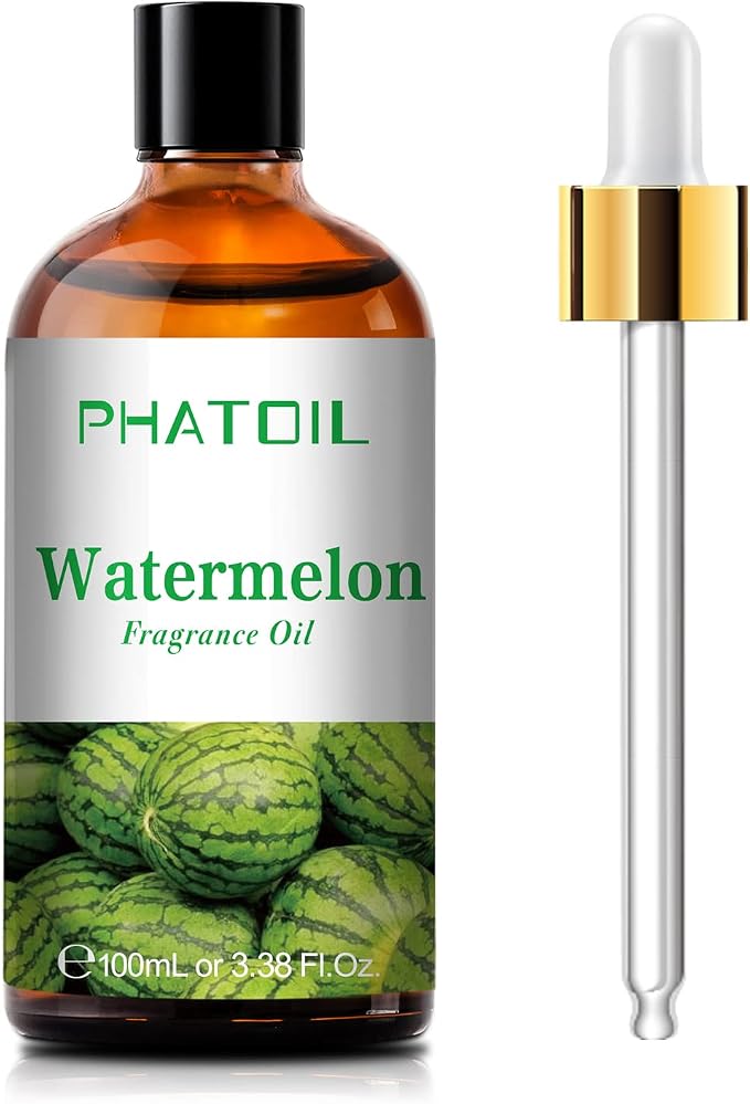 3.38FL.OZ Watermelon Fragrance Oils for Aromatherapy, Essential Oils for Diffusers for Home, Perfect for Diffuser, Yoga