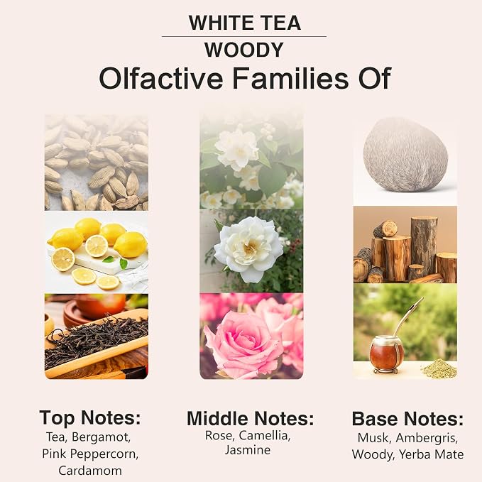 3.38FL.OZ White Tea Fragrance Oils for Aromatherapy, Essential Oils for Diffusers for Home, Perfect for Diffuser, Yoga