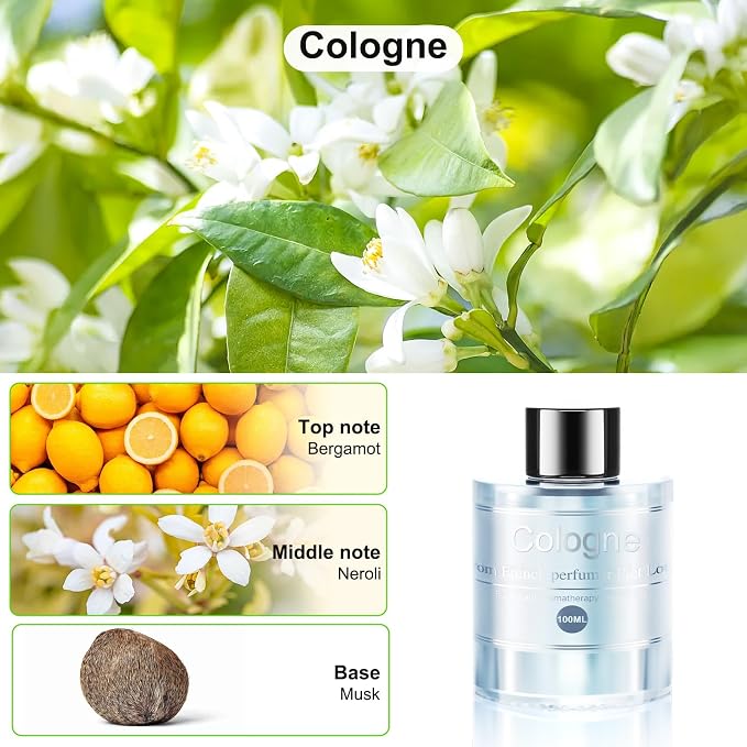 3.5OZ/100ml Large Car Air Freshener Refill, CO01/Dedicated Perfume Long Lasting Air Fragrance Essential Oil Diffuser 6