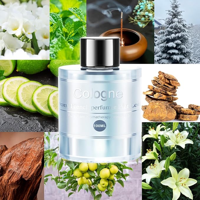 3.5OZ/100ml Large Car Air Freshener Refill, CO01/Dedicated Perfume Long Lasting Air Fragrance Essential Oil Diffuser 6