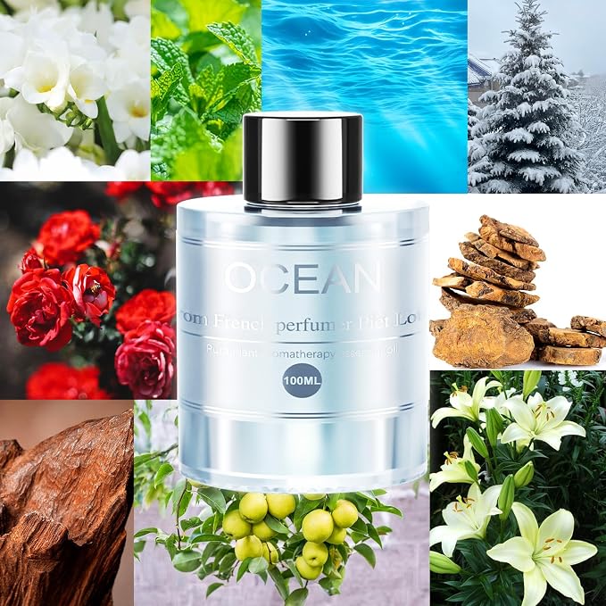 3.5OZ/100ml Large Car Air Freshener Refill, CO01/Dedicated Perfume Refill Air Fragrance Essential Oil Diffuser 6 Months Long