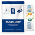 3 Gram [500 Packets] Premium Orange Indicating Silica Gel Packets Desiccants - Food Safe Silica Packets Silica