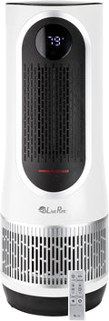 3-in-1 LP500 Clean Heat Air Purifier & Electric Heater – Oscillating Portable Heater with 2 Heat Modes and Air Filtration
