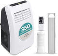 3-in-1 Portable Air Conditioner with Built-in Dehumidifier Function,Fan Mode, Remote Control, Complete Window Mount Exhaust