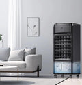 3-IN-1 Portable Air Conditioners 4 Modes & 3 Speeds, Waterless Alert System, 12H Timer, 1 Gal Detachable Water Tank, 4 Ice