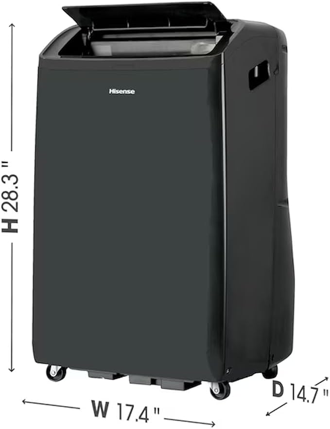 3-in-1 Portable Smart Air Conditioner Wi-Fi 10,000-BTU 450-sq. ft. ConnectLife App, Remote control, Quiet operation 50 dB