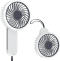 3-Inch Mini USB Rechargeable Portable Handheld Fan 3-Speeds Battery Operated Small Foldable Quiet Pocket Hand Personal