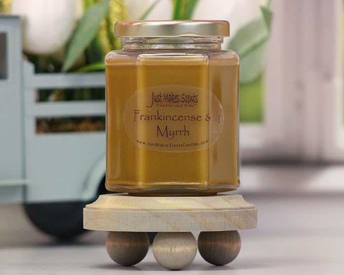 3 Pack - Frankincense & Myrrh Scented Blended Soy Candle (8 oz) 3 Pack 8 oz, alternate product view 2