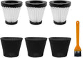 3 Pack Handheld Vacuum Cleaner Filter Compatible with Scorpion Handheld Vacuum Cleaner Style F117, Compare to Part