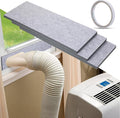 3 Pack Insulated Foam Panels for Portable Ac Window Vent Kit, Adjustable Double Layer Insulation Seal Panels to Block Heat
