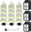 3 Pack Multi-Surface Pet Brush Rolls 2788 and Vacuum Filters 1866 Compatible with CrossWave Max 2554 2554A 2590 2593