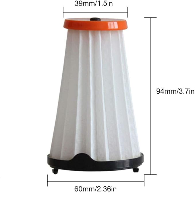 3 Pack Replacement Filter Compatible with Rapido and Ergorapido Vacuum Cleaners Compare to Part # AEG AEF144, EF144