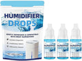 3 Pcs Humidifier Drops – Water Treatment Cleaner for Mineral Buildup & Odor Removal, 30ml (3 x 10ml Bottles), product image