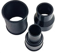 3 Piece Vacuum Adapter Combo Kit Fits Wet Dry Vacuum Cleaners Connector Accessory, Includes a 2-1/2 in. to 1-7/8 in.