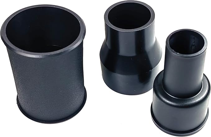 3 Piece Vacuum Adapter Combo Kit Fits Wet Dry Vacuum Cleaners Connector Accessory, Includes a 2-1/2 in. to 1-7/8 in.