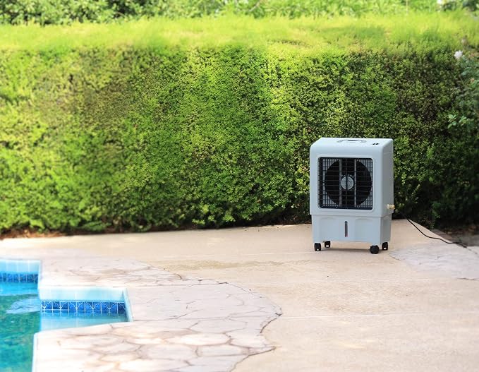 3-Speed Portable Evaporative Cooler - Up to 500 sqft, 1300 CFM - PEC-A-1300-1M, alternate product view 4