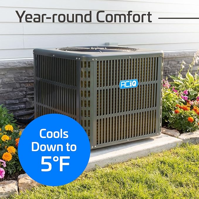 3 Ton 14.3 SEER2 iCongo Central Air Conditioner Split System & 17.5in Vertical Evaporator Cased Coil with 50ft Install Kit
