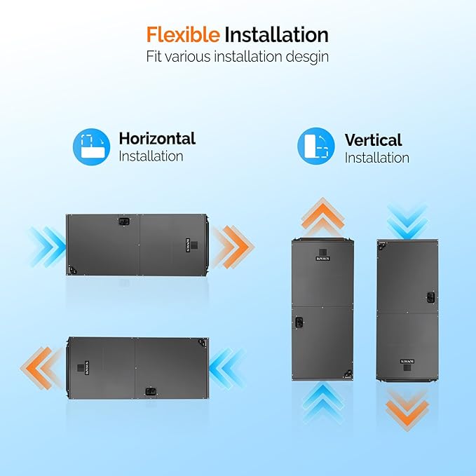 3 Ton 34000 BTU Ducted Central Air Conditioner with Heat Pump & Inverter System, alternate product view 5