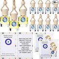 30 Pack Employee Appreciation Gift Hanging Car Air Freshener Diffuser Bottles Empty Bulk Essential Oil Perfume Car Diffuser