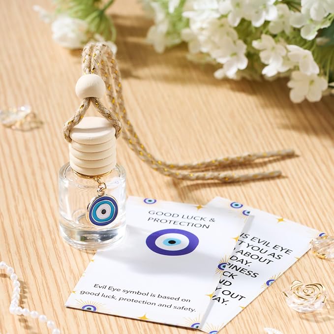 30 Pack Employee Appreciation Gift Hanging Car Air Freshener Diffuser Bottles Empty Bulk Essential Oil Perfume Car Diffuser