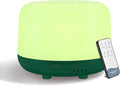 300ML Aromatherapy Diffuser for Home, Quiet Diffuser for Essential Oils with Remote Control, 7 LED Color Changing Light