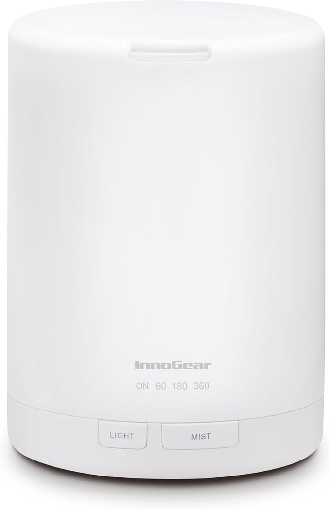300ML Essential Oil Diffuser, Premium 5-in-1 Ultrasonic Aromatherapy Diffusers Scent Humidifier Aroma Diffuser Vaporizer