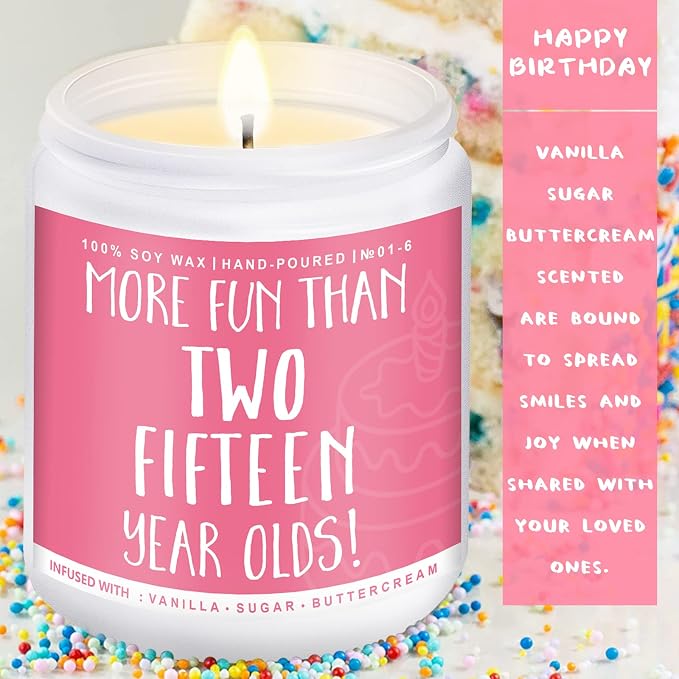 30th Birthday Gifts for Women, Perfect Birthday Present, Funny Presents for Mom, Friends, Wife, Sister, 7oz Vanilla