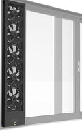 31.5-33.5 Inch Vertical Window Exhaust Fan for Sliding Windows – Align Perfectly with Window Top and Bottom Frames Tool-Free