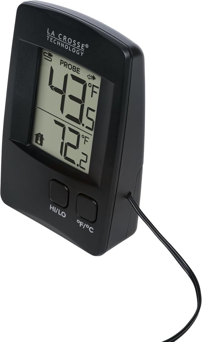 314-1410 Battery Operated Digital Thermometer with Wired Probe, alternate product view 3