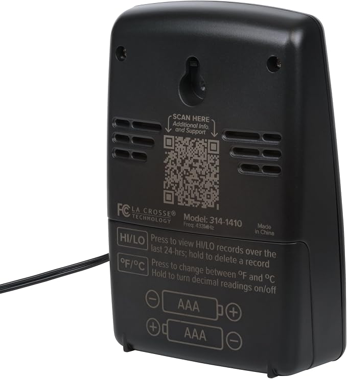 314-1410 Battery Operated Digital Thermometer with Wired Probe, alternate product view 7