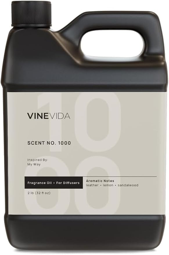 [32 Fl Oz] Scent No 1000 Inspired by My Way Diffuser Oil; Hotel Scents for Cold Air Diffuser - Waterless Diffuser Oil