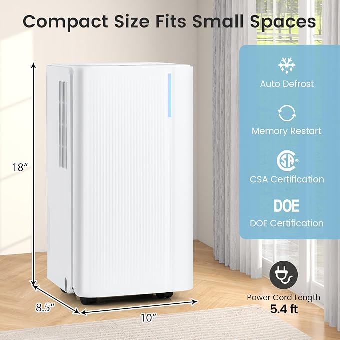 32 Pints Dehumidifier for Home, 2000 Sq.Ft Portable Dehumidifier for Bedroom, Basement, Bathroom, 24H Timer, 3-Color