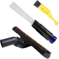 32mm 1 1/4 inches Vacuum Hardwood Floor Brush,Dust Dirt Attachment Interface Tool, Small Suction Brush Tubes Flexible Access