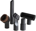 32mm Vacuum Attachments Accessories, Vacuum Cleaning Set Brush Nozzle Crevice Tool with 35mm to 32mm Hose Adapter 5pcs
