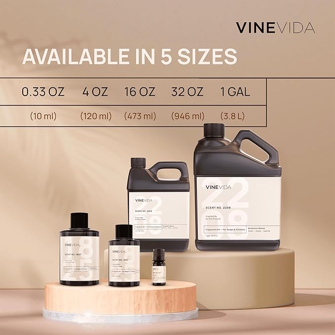 [32oz] Scent No. 4800 Inspired by One Million (Men) Fragrance Oil for Candle Making & Soap Making - Made in USA, alternate