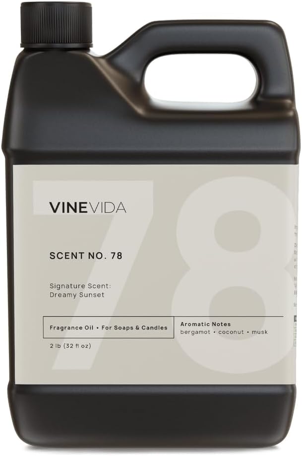 [32oz] Scent No.78 Fragrance Oil for Candle Making and Soap Making - Premium Candle Scents for Soy Candles