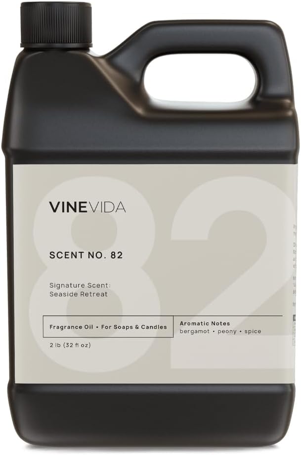 [32oz] Scent No.82 Fragrance Oil for Candle Making and Soap Making - Premium Candle Scents for Soy Candles