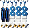 33-Pack Big Accessories Kit For Omni C20, Replacement Parts include 2 Main Brush, 8 Side Brushes, 8 Dust Bags, 8 Mop