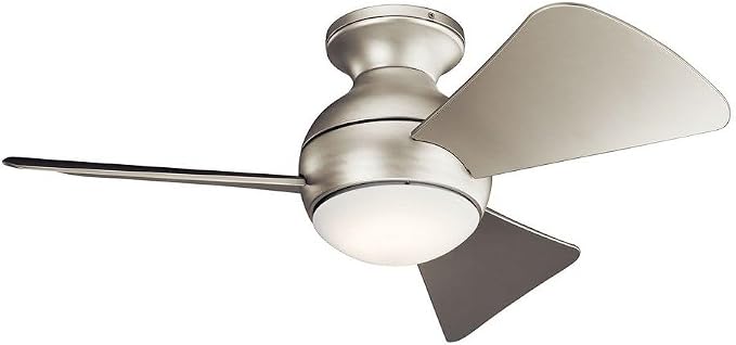 330150OZ 34 Inch Sola Ceiling Fan LED, 3 Speed Wall Control, Olde Bronze Finish with Olde Bronze Blades., alternate product