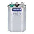 35/5 uF 35+5 MFD 370V 440V 450V Oval Dual Run Start AC Capacitor 35 5 uF 370 440 450 Volt VAC CBB65 Air